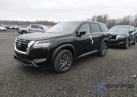 2025 Nissan Pathfinder S 4Wd z USA, uszkodzony, nr VIN 5N1DR3AC8SC314090